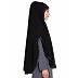 Premium Instant Hijab- Black